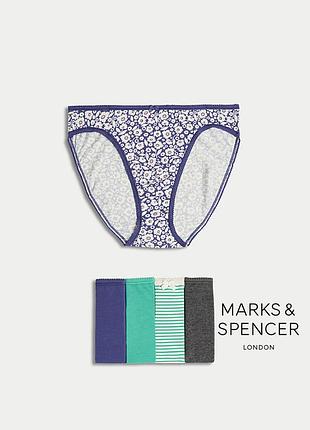 Набір жіночих трусиків marks & spencer high leg
