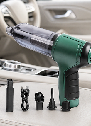 Портативный автомобильный пылесос multifunction vacuum cleaner xl-1962 120 вт 9000 па
