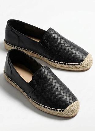 Еспадрильї зі шкірозамінника "justfab", uk 8/eur41.
