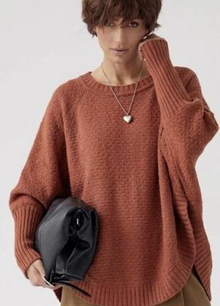 Джемпер-туніка river island з додаванням вовни р.l-xl