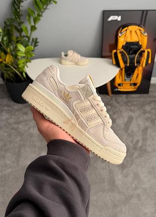 Кросівки adidas forum low premium ‘beige’