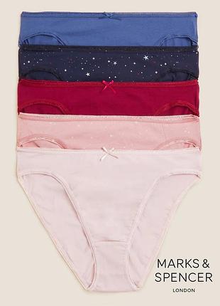 Набір жіночих трусиків marks & spencer high leg