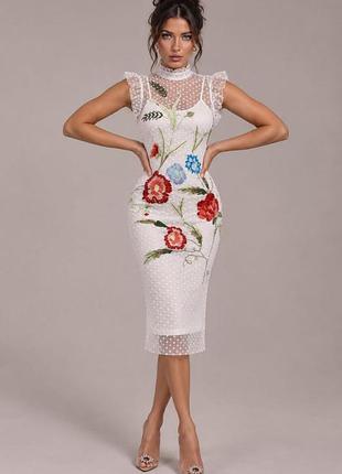 Розпродаж сукня hope & ivy міді вишивка