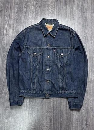 Levi's 90s levi’s vintage denim jacket blue trucker пальто