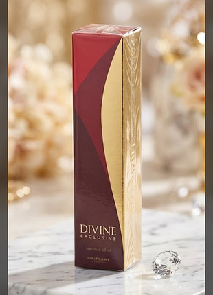 Парфюмированная вода oriflame divine exclusive 50 мл (новая, в слюде)