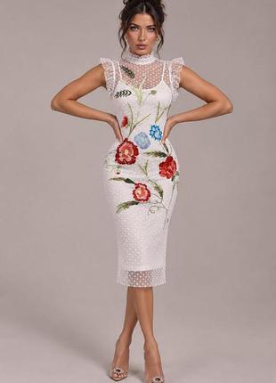 Розпродаж сукня hope & ivy міді вишивка