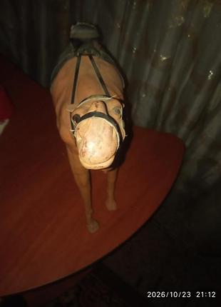 Кожанная статуэтка ,,верблюд,, 5