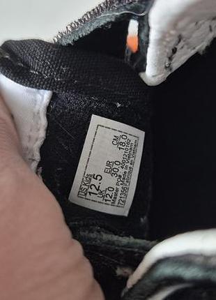 Детские высокие кеды vans 8