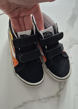 Детские высокие кеды vans 2