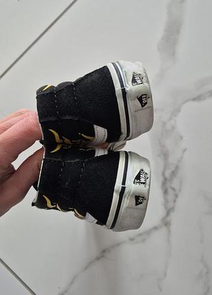 Детские высокие кеды vans 4