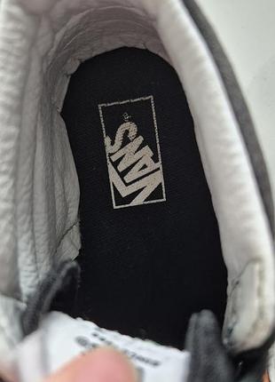 Детские высокие кеды vans 3