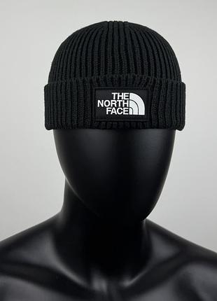 Черная шапка the north face