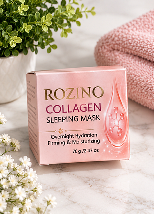 Ночная голагеновая маска rozino
