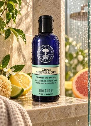 Гель для душу neal’s yard remedies citrus shower gel, 100 мл