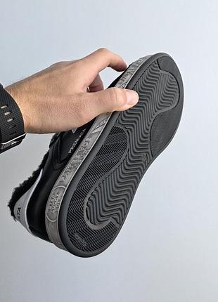Premiata steven | fur 
• black white • 8