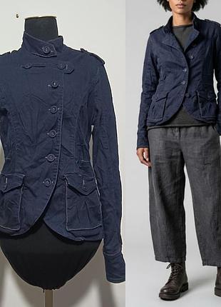 Дизайнерский жакет / китель summum woman в стиле rundholz / lagenlook (размер m–l / eu 40)