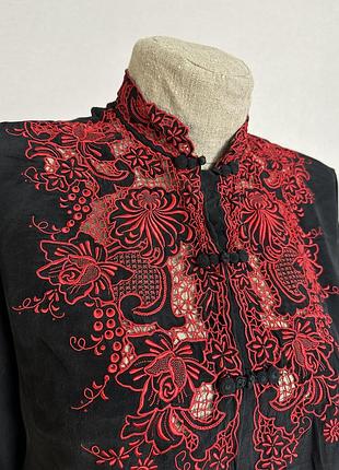 Peony silk shirt вінтажна сорочка з натурального шовку ретро вінтаж стиль