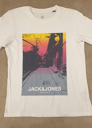 Футболка jack&jones для хлопчика або дівчинки, 100% котон, 152/12років
