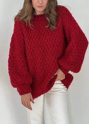 Базовий светр в стилі casual