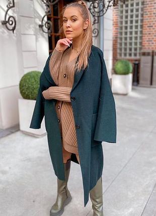 Пальто вільного крою zara