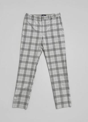 Чоловічі штани h&m slim fit у клітинку, розмір 31
