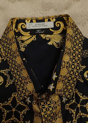 Шовкова сорочка versace m 5