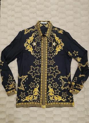 Шовкова сорочка versace m 4