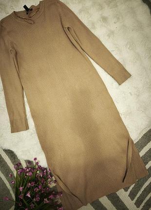 Платье женское в рубчик new look 2