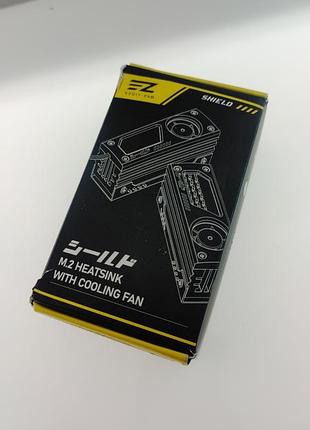 Активный радиатор охлаждения для твердотельных накопителей ezdiy-fab shield m.2 ssd heatsink (модель с встроенным вентилятором )