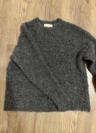 Светр m&s сірий розмір s 4
