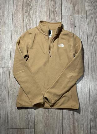 Флісова кофта the north face (1/4 блискавка)
