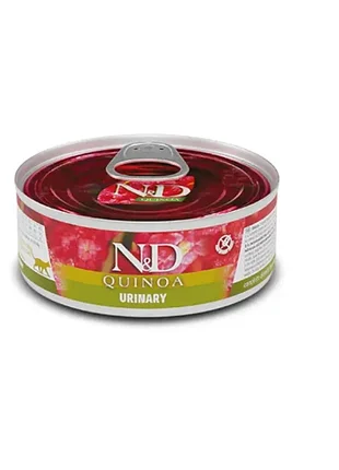 Вологий корм для котів farmina n&d quinoa urinary duck & cranberry 80 г 6 шт