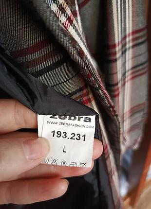 Жіночий піджак у клітинку 32% віскоза 3