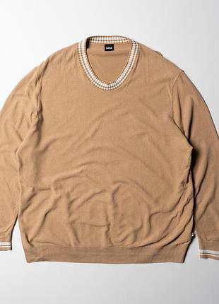 Hugo boss goloso crew neck sweater brown  [kmh017500]