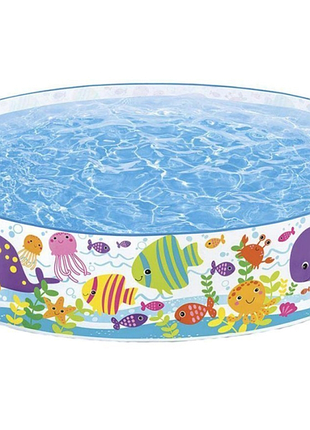 Басейн дитячий каркасний intex круглий, 183×38см, 958л