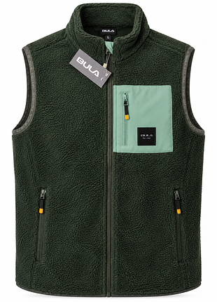 Оригінал чоловічий флісовий жилет bula basecamp fleece vest 2.0 розмір м