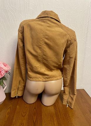 Замшова куртка косуха h&m 2