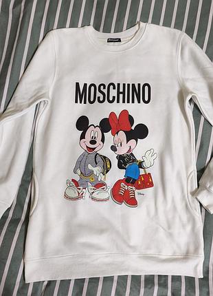 Лімітована колекція світшот/ туніка moschino