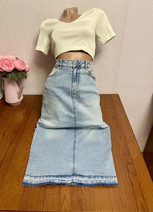 Джинсова спідниця denim co