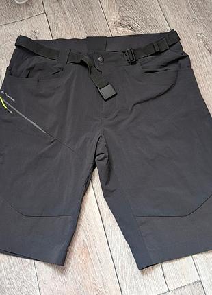 Шорти чоловічі quechua трекінгові чорні l-xl