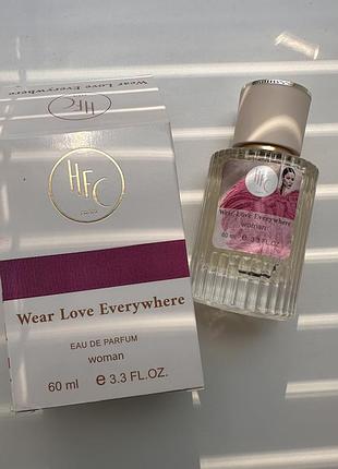 Парфуми hfc paris wear love everywhere для жінок 60 мл (тестер)