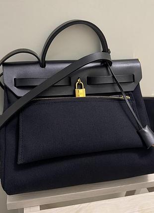 Hermes herbag 31 оригинал! с чеком 23й год