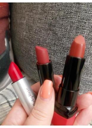 Помады матовые 💄 💄 lorena pretty satin, ruby rose lipstick, party lips