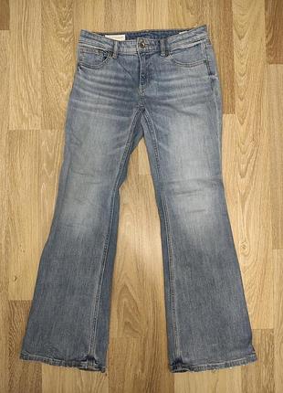 Джинсы zara клеш женские