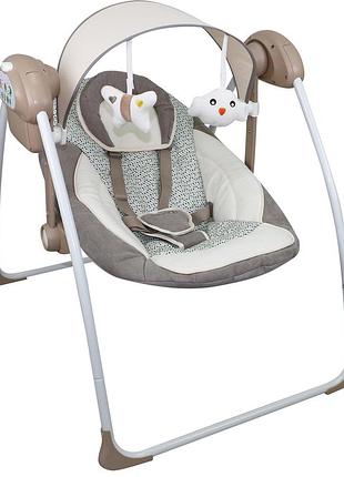 Гойдалка дитяча freeon relax brown-beige