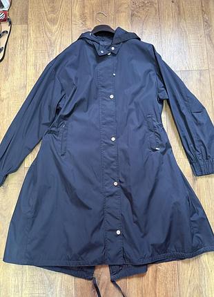 Плащ жіночий massimo dutti синій 9