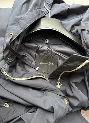 Плащ жіночий massimo dutti синій 8