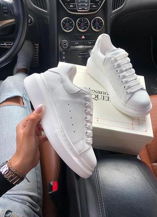 Alexander mcqueen white pearl🆕 шикарні кросівки 🆕 купити накладений платіж2 фото