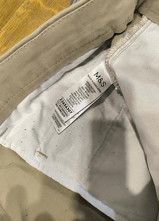 Брюки стрейчевые marks&spencer 38р. 2