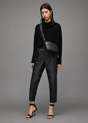 Женский кроп свитер из смеси шерсти, альпаки от allsaints